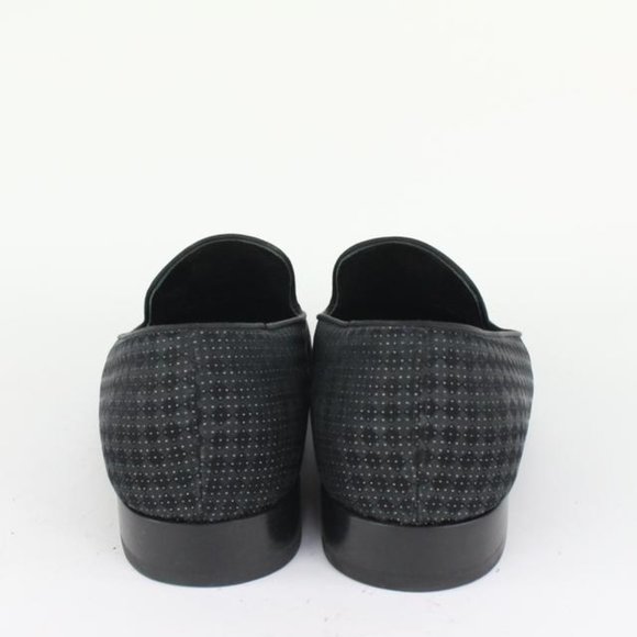 Louis Vuitton Mens US 9 Black Damier Sparkle Slip On Loafer Dress Shoe 1LV3L17 main image 8